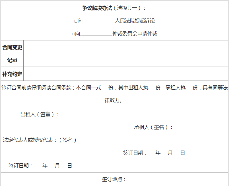 浙江省網(wǎng)絡預約出租汽車租賃合同基本信息表1-4