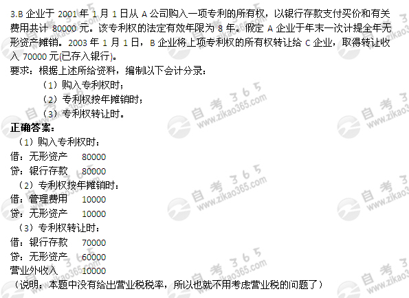 2004年1月自考《企業(yè)會(huì)計(jì)學(xué)》試題及答案