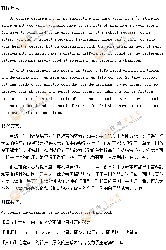 學(xué)位英語翻譯預(yù)測題