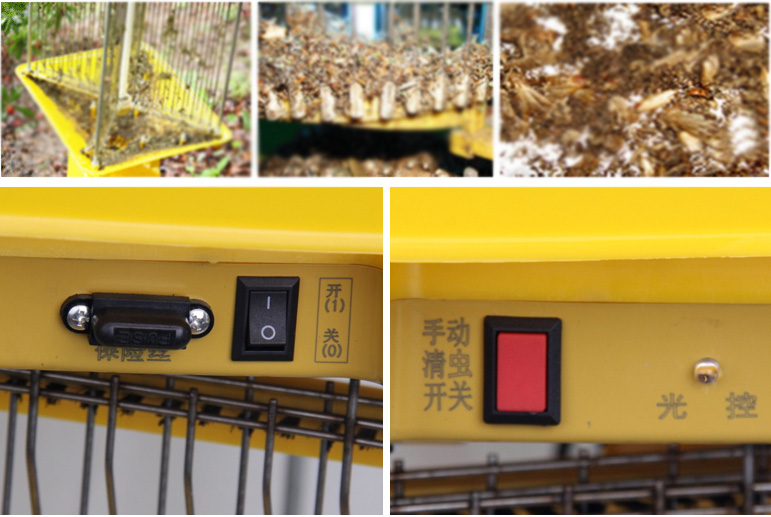 太陽能殺蟲燈的優(yōu)勢安全自動清蟲