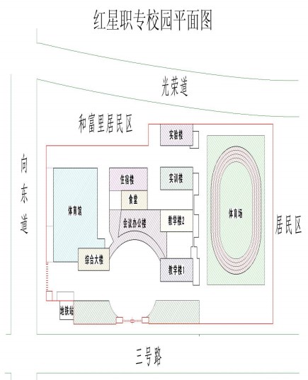2023年下半年天津市紅橋區(qū)紅星職專自考考點考場示意圖1 2023年下半年天津市紅橋區(qū)紅星職專自考考點考場示意圖1